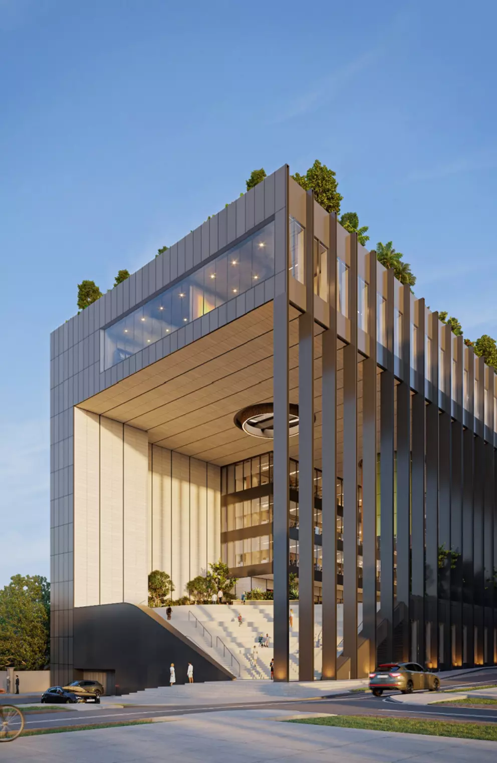 Edificio CAF Región Norte - Panamá alcanza un 75% de avance